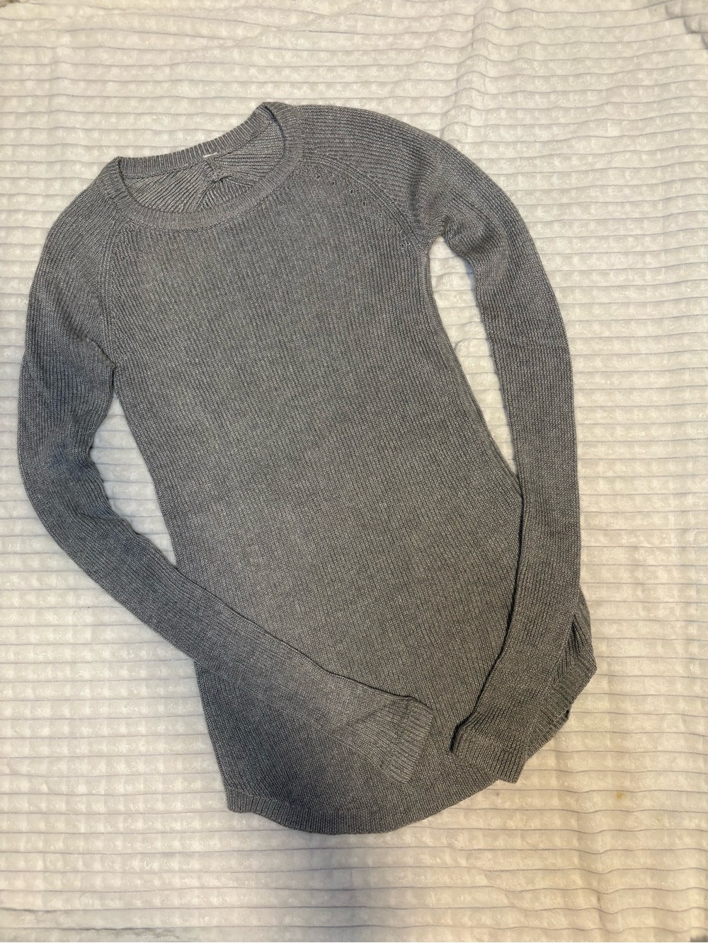 Lululemon Women's Gray Long-Sleeve Sweater